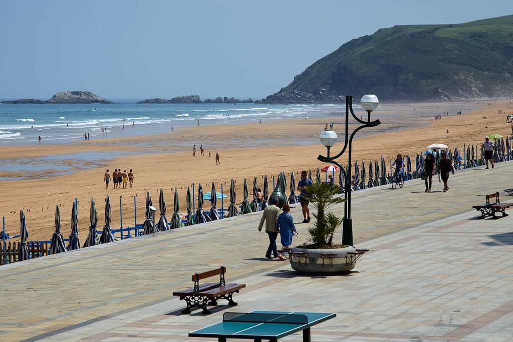 Apartamentos Egona Zarautz Sobre El Mar Exteriér fotografie